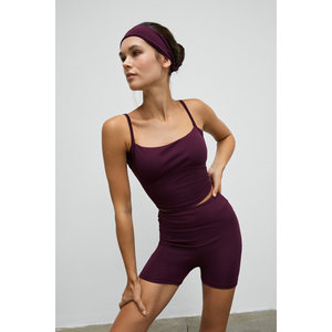 Urban Beat SHAVONTE Bustier de sport rembourré pour femme, extensible et texturé, avec bas de bustier texturé et bordé - Product Image 5