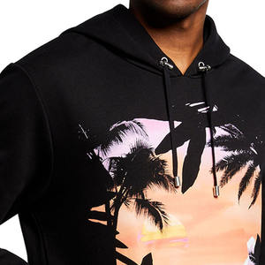 Sweat-shirt à capuche en molleton pour homme, de haute qualité, personnalisé, uni, surdimensionné, en coton lourd, pour les tenues d'hiver 2026 - Product Image 3