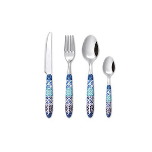 Juego de cubiertos de acero inoxidable de estilo real ecológico personalizado de la India, cubiertos de plata, cuchillos, tenedores, cucharas para bodas y cenas - Product Image 4