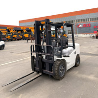 Chariot élévateur entièrement électrique 3 tonnes 5 tonnes avec batterie au lithium, moteur AC et système hydraulique