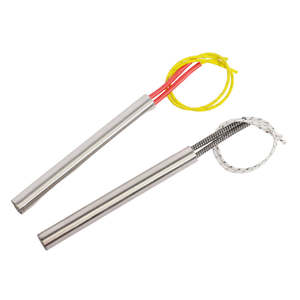 Chauffage à cartouche 220v 150mm 16mm 600w Sus304 Résistance chauffante tubulaire Élément chauffant à air pour machine à enrouler - Product Image 2