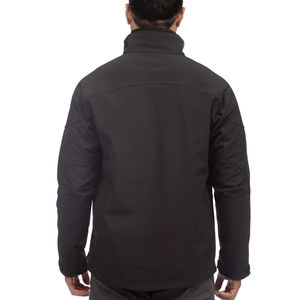 Veste coupe-vent de haute qualité, imperméable et chaude, service OEM, logo personnalisé, veste softshell pour homme - Product Image 3