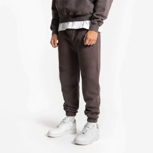 Pantalon de jogging pour hommes de haute qualité avec logo personnalisé Baggy décontracté coton blanc pantalons de survêtement Gym Sport cordon Cargo pantalon - Product Image 2