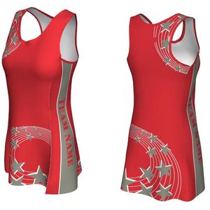 Venta al por mayor personalizado Reversible impreso antibacteriano de secado rápido sin costuras equipo Netball uniforme mujeres sublimación 100% poliéster - Product Image 6