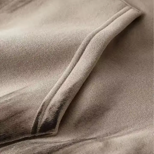 เสื้อฮู้ดดี้โอเวอร์ไซส์แบบวินเทจสำหรับฤดูหนาว ไซส์พลัส ขายดีที่สุด ผลิตตามสั่ง MOQ ต่ำ รับผลิตแบรนด์ส่วนตัว - Product Image 2