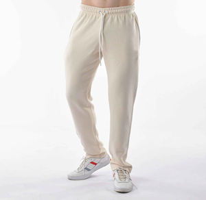 Pantalon de jogging personnalisé vente en gros de joggings amples décontractés de sport pour hommes pantalons en coton pantalons de survêtement empilés pour hommes - Product Image 3