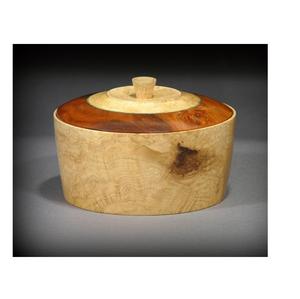 หม้อปรุงอาหารทำจากไม้สีน้ำตาลธรรมชาติทันสมัยจานขัดเงาสีน้ำตาลสำหรับรับประทานอาหารทนทานหม้อร้อน - Product Image 1