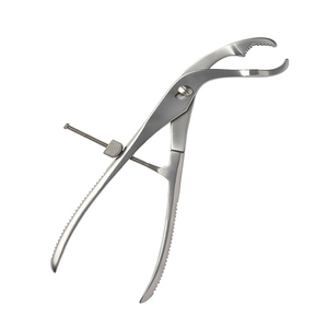 คีมจับกระดูก 255 มม. ปากปรับได้ พร้อมระบบยึดด้วยเกลียว คีมจับกระดูกสำหรับผ่าตัดแบบใช้มือ ไม่ผ่านการฆ่าเชื้อ - Product Image 6