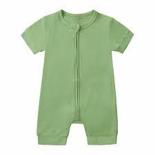 Mono de Bebé Unisex con Cierre YKK, 100% Algodón Orgánico Certificado GOTS, con Rayas - Product Image 5
