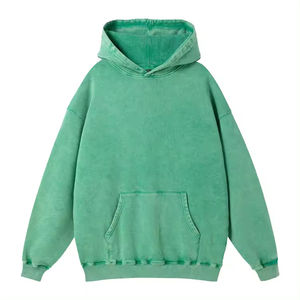 \ Vente en gros sweats à capuche en coton français pour hommes et unisexes meilleure qualité éponge surdimensionné avec logo personnalisé Style lavé à l'acide OEM accepté - Product Image 6