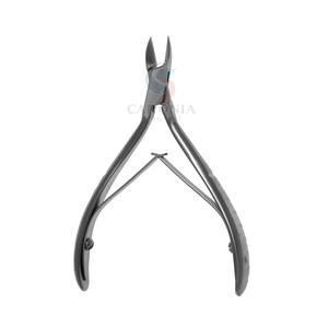 Pinces à ongles à cuticules réutilisables en acier inoxydable professionnelles de haute qualité avec tranchant pour ongles d'orteil fabriquées au Pakistan - Product Image 4