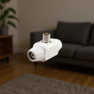 Antena de TV Blanca con Divisor - Product Image 3