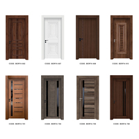 Porte intérieure en bois contemporaine élégante pour cuisine, appartement, maison, bureau, hôtel - Projets de luxe durables, OEM Turquie, sur mesure