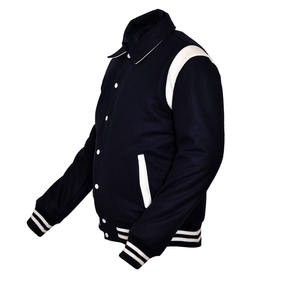 Producto de alta demanda Nuevo diseño personalizado Chaquetas universitarias de alta calidad para hombres Venta al por mayor CollegeBaseballjacket para hombres - Product Image 6
