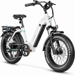Bicicleta Eléctrica M-A-G-I-C-Y-C-L-E Ocelot Pro Step Thru de 20 Pulgadas para Adultos, 750W, 52V - Product Image 4
