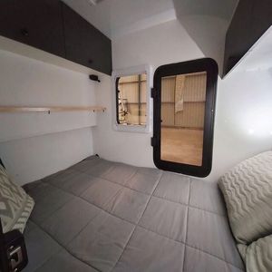 New Arrival Galvanised <b>Pull</b>-Quality Teardrop <b>Camper</b> RV Flat Bed Trailer <b>Mini</b> Motorhomes for Travel Home on Wheels - Product Image 3