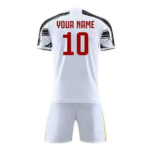 Uniforme de Fútbol Personalizable de Alta Calidad 2026, Kits 100% Poliéster, OEM, Hechos a Medida, Ropa de Fútbol en Blanco, Marca Personalizada, Tela de 180g - Product Image 2