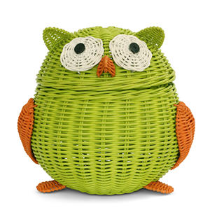 Cestas de almacenamiento de ratán de la mejor calidad para decoración infantil, ideales para guardar artículos esenciales para la guardería. - Product Image 6