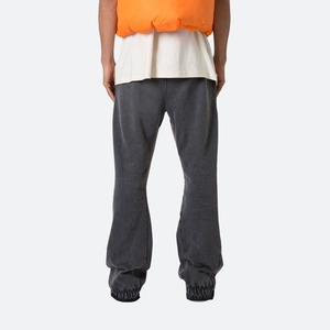 Pantalones de chándal Acampanados para correr, cintura elástica, pantalones de chándal acampanados apilados para hombre, pantalones apilados informales de alta calidad personalizados para hombre para mí - Product Image 5