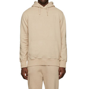 custom <b>men's</b> <b>pullover</b> hoodies casual high quality 100% organic cotton oversized blank heavyweight hoodies <b>for</b> <b>men</b> - Product Image 1