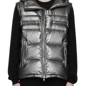 Custom OEM Designs <b>Men's</b> Casual Puffer <b>Vest</b> & Waistcoat Streetwear Warm Quilted Multicolor Bubble Jacket Breathable - Product Image 6