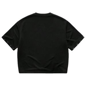 เสื้อยืดผู้ชายคุณภาพพรีเมียมขายส่ง ผ้าฝ้าย 100% ประดับคริสตัล ระบายอากาศได้ดี ผ้าถัก ปรับแต่งได้ สวมใส่สบายๆ - Product Image 2