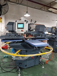 Machine de presse à chaud numérique à 4 stations entièrement rotative pour vêtements et textiles, idéale pour l'impression par transfert DTF sur T-shirts A3/A4 - Product Image 6