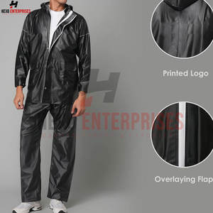 เสื้อกันฝนคุณภาพสูงเสื้อผ้าทํางานชุดกันฝนเสื้อกันฝนกันน้ําในราคาขายส่งเสื้อกันฝนสําหรับผู้ชาย - Product Image 5