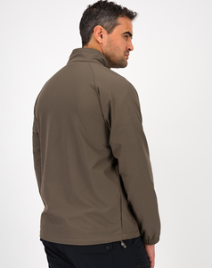ABINZ ENTERPRISES 2026 Custom Made Men Olive Green <b>Fleece</b> Jacket Stand Collar Zipper Closure Casual Waterproof Windproof Autumn - Product Image 2