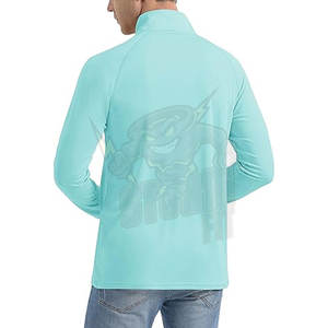 Chemises Performance à manches longues pour hommes sur mesure Séchage rapide UPF Pêche Jogging Porter Sublimation Chemises de pêche sur mesure Upf - Product Image 4