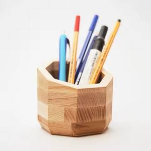 Wooden Pen Holder <b>Pencil</b> Stand Tableware Organizer and Marker Pen <b>Pencil</b> Storage Holder for Home Office Table Decor - Product Image 3