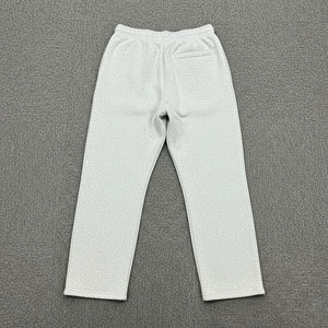 Pantalones Deportivos Casuales de Lona para Hombre, con Logotipo Personalizado Impreso en DTF, 100% Algodón, Corte Holgado, Color Sólido, Lavado Personalizado, Alta Calidad al por Mayor - Product Image 2