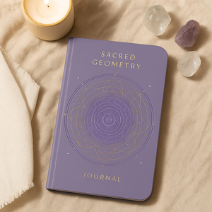 Journal de géométrie sacrée LABON, carnet relié, pleine conscience, méditation, soins personnels, gratitude, réflexion, guérison spirituelle, écriture - Product Image 6