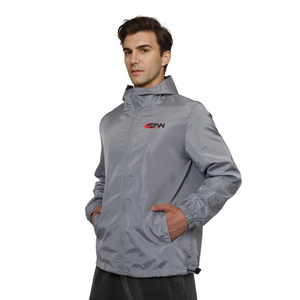 Chaqueta de Invierno Ligera e Impermeable para Hombre, 100% Poliéster, Cuello Alto, Cierre de Cremallera, Resistente al Viento, para Golf y Senderismo - Product Image 2