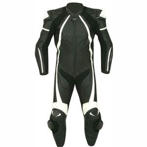 Combinaison de course moto unisexe % polyester, manches longues, coupe-vent, imperméable, respirante, armure, maillot personnalisé - Product Image 1