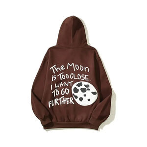 A granel invierno poliéster/algodón transpirable ecológico secado rápido Puff impreso ropa de calle de gran tamaño Sudadera con capucha - Product Image 2