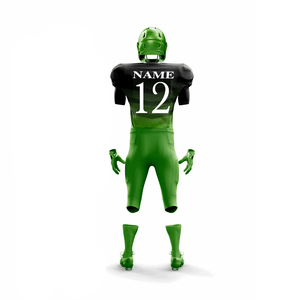 Uniforme de fútbol americano personalizable maqueta sublimación comprar uniforme de fútbol americano - Product Image 3