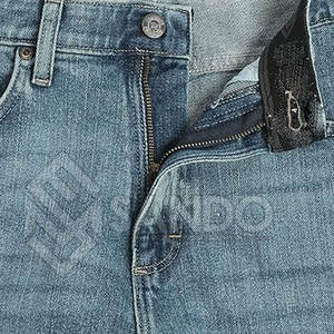 Pantalones cortos vaqueros de artes marciales para hombre hechos a medida más vendidos de alta calidad 100% algodón patrón sólido estilo informal - Product Image 5