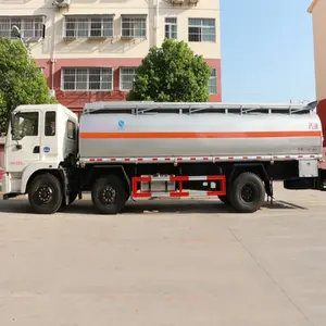 Dongfeng truk tangki minyak 30000 liter, dispenser penggunaan truk tangki bahan bakar 25 ton