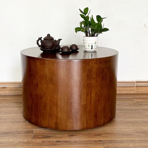 Handmade Modern 70cm Round <b>Sofa</b> <b>Table</b> Natural Wood Living Room Furniture-TT68233 - Product Image 3