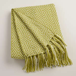 Mantas personalizadas diseño Jacquard al por mayor 100% algodón Manta con borlas - Product Image 3