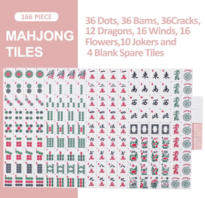 Support de Mahjong américain en acrylique au design moderne en forme de coquille Saint-Jacques, avec poussoir magnétique, support de Mahjong magnétique en plastique de luxe, divertissement de poker - Product Image 6