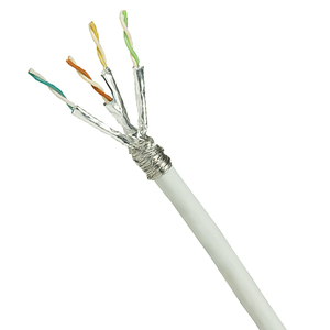 Cavo di installazione di rete sottile da 6 mm Cat.7 bianco per cablaggio domestico e per ufficio 250 m - Product Image 1