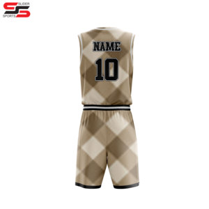 Maillot de basket-ball respirant par sublimation avec broderie personnalisée OEM Vente en gros uniforme de basket-ball à séchage rapide - Product Image 2