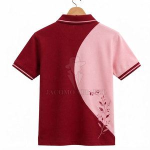 Camisa Polo Casual para Hombre con Bordado Personalizado y Etiqueta Tejida con el Logotipo de la Marca para Uso Diario - Product Image 2