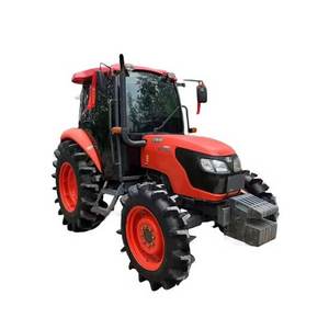 Barato AGCO 4WD 70HP Mini Tractor de ruedas motor usado maquinaria agrícola con bomba para la venta - Product Image 5