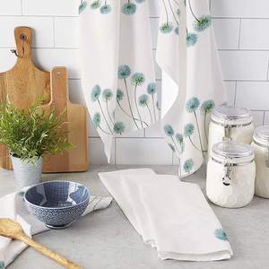 Botanical Tea <b>Towels</b> Dish Cloth, Ultra Soft Absorbent <b>Drying</b> Cloth Tea <b>Towels</b> for Kitchen, Bathroom, Bar, Hotel OEM - Product Image 3
