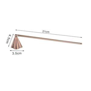 Long Handle Brass <b>Candle</b> Snuffer With Angled Head Providing Easy Access To <b>Candle</b> Jars Lanterns And <b>Tall</b> <b>Holders</b> - Product Image 4