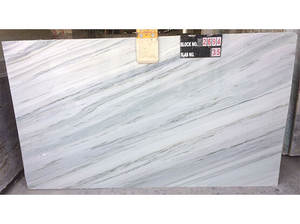 Dalles de marbre blanc personnalisées, naturelles, de luxe, pour la décoration intérieure, les îlots de cuisine, les murs décoratifs, dalles de grande taille, effet bookmatched - Product Image 3