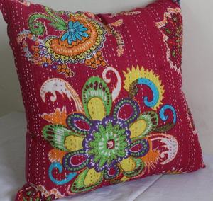 Fundas de cojín de algodón hechas a mano para el hogar, accesorio decorativo con cremallera, para sofá - Product Image 3